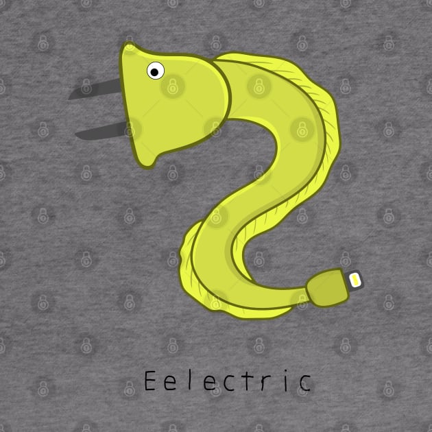 cute eel by wordspotrayal